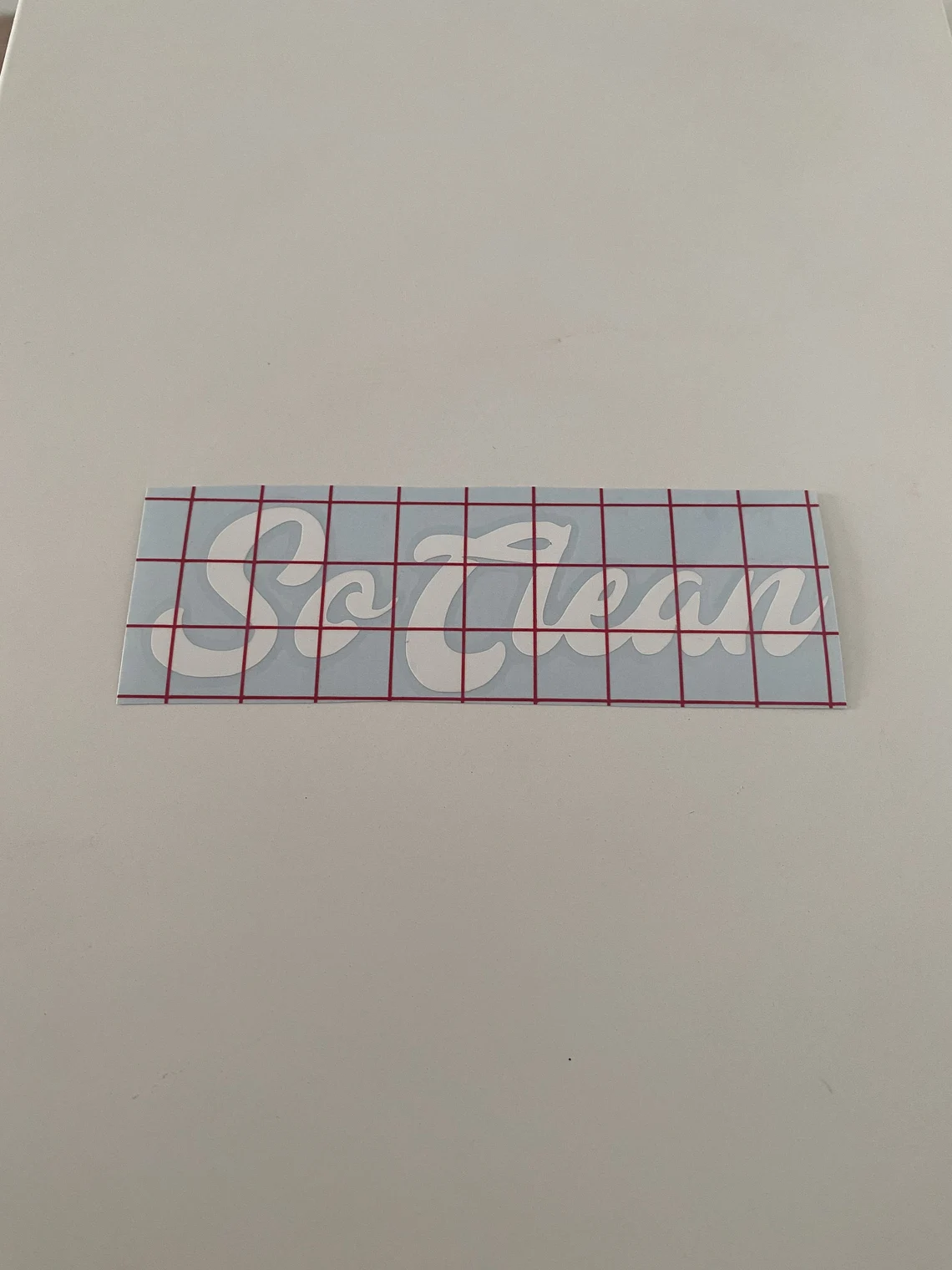 So Clean Car Sticker - Car Decal